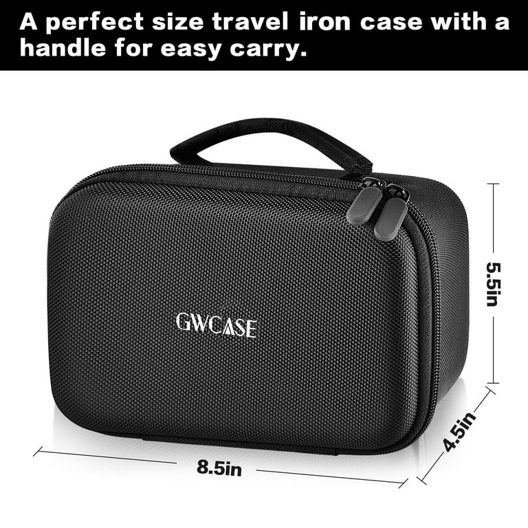 Gwcase Steam Iron Hard Case for Oliso M2 Pro Mini Project Iron with  Solemate & Accessories, Box Only 