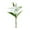 A, variant on VINOIC Artificial Silk Flower - Single 3 Head Lily Simulation Flower with Buds for Home & Wedding Decor