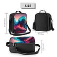thumbnail image 2 of Lsque Colorful Surreal Landscape Lunch Bag Lunch Box for Women Men Reusable Insulated Lunch Tote Bag,Leakproof Thermal Cooler Sack Food Handbags Case High Capacity, 2 of 9