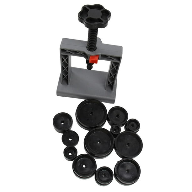 Juego de herramientas para prensar relojes, tapadora de tapa trasera de reloj con matrices de ajuste, herramienta de banco profesional para cerrar la