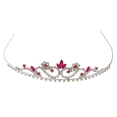 thumbnail image 3 of Diadema de de imitación,Banda de pelo nupcial,Boda Prom Tiara,Sombreros ,Joyería elegante para el cabello,Diadema de corona,Joyería de moda Baoblaze Diadema de flores de diamantes de imitación, 3 of 8