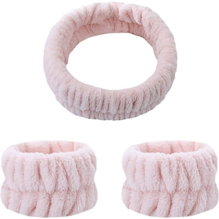 

SPA Facial Headband | Wrist Towels For Washing Face | Spa Washband Microfiber Wrist Wash Towel Wristbands Head And Wrist Bands For Washing Face