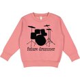 thumbnail image 2 of Inktastic Future Drummer Toddler Sweatshirt, 2 of 4