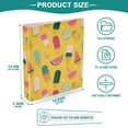 thumbnail image 3 of Three Ring Binder Lovely Summer Theme 1.5 Inch Round Binder D-Rings for Office Supplies and More, 3 of 10
