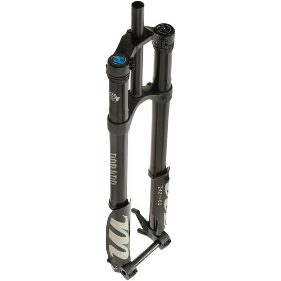 Manitou Dorado Expert Suspension Fork - 27.5", 203 mm, 20 x 110 mm, 47 mm Offset, Straight Steerer, Black, Gen 2