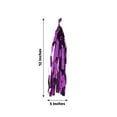 thumbnail image 3 of Efavormart 5 PCS Pre-Tied Metallic Foil Fringe Tassel Garland, Tinsel Curtain for Photo Backdrop Party Decoration - Purple, 3 of 11