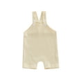 thumbnail image 1 of Infant Girl Sleeveless Romper Buttons Jumpsuit Bodysuit Summer Clothing, 1 of 8