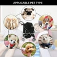 thumbnail image 3 of Bestpet Pet Stroller, 3 Wheels, Travel Folding Carrier T13, 3 of 8