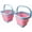 Cool Blue/Maglia Rosa, variant on SAMMART Collapsible Rectangular Cleaning Bucket 5L (1.3 Gallon)- Foldable Camping Beach Sand Water Pot Pail- Portable Space Saving Tub for Household, Outdoor Car Washing