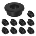 thumbnail image 1 of Uxcell Paquete de 10 Grommets de Caucho de Silicona de 1.14 Pulgadas de Agujero Perforado, 0.75 Pulgadas ID para Cableado, Tapones de Agujero, Escritorio, Tubería de Agua, Hidropónico, Riego [Negro], 1 of 1