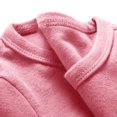 thumbnail image 4 of Toddler Girl Clothes under $5 Round Neck Long Sleeve Solid Color Top Size 6 Months, 4 of 5