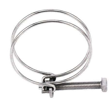 

Double Wire Hose Clamp Ajustable Steel Wire Clip Screw Assortment Kit Assortment Kit 0.83-0.98 0.98-1.14 1.10-1.26 Inche