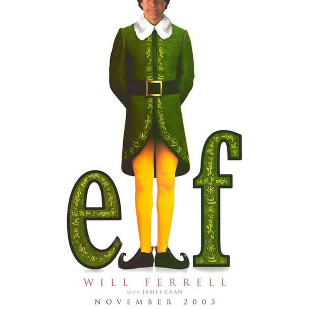 Elf - Movie Poster / Print (Will Ferrell - Teaser Style) (Size: 27" x 40") ( Poster & Poster Strip Set) - Walmart.com