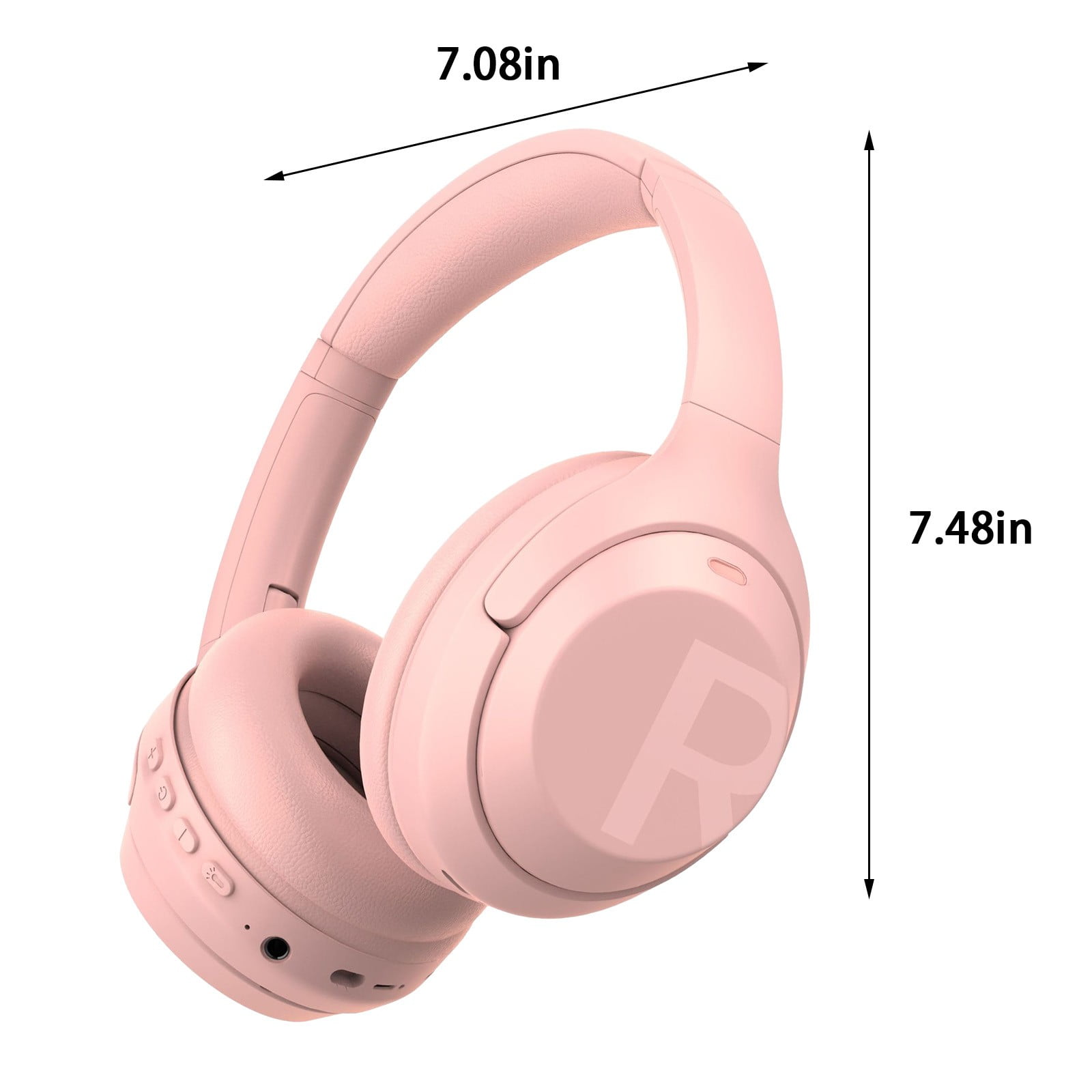 RBCKVXZ Bluetooth Headphones Earphone Wireless Headphones Stereo Bluetooth 5.0 Foldable Sport Earphone 500mAh Microphone Gaming Headset Birthday Gifts on Clearance, Pink