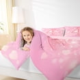 thumbnail image 4 of Homewish Number 4 Bedding Comforter Set,Personalized Birthday Twin Comforter Sets,Pink Lovely Bow Knot Bedding Set For Girls,Luxury Bedroom Decor Reversible,2 Pieces, 4 of 8
