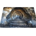 thumbnail image 2 of 2026 New 3D Hole Rug 60cm×40cm, 3D Holes Illusion Rug,Rugs That Look Like A Hole,Trap Optical Illusion Bottomless Non-Slip Doormat,as Test & Game with Your Cat Dog,for Decorating Doorways, 2 of 3