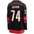 thumbnail image 3 of Women's Fanatics Jaccob Slavin Black Carolina Hurricanes Home Breakaway Player Jersey, 3 of 3
