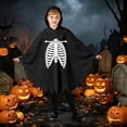 thumbnail image 5 of Zylarhe Girls Halloween Jumpsuits Dance Stage Performance Party Outfit Playful Home Wear for Toddlers Black 4-5 Years, 5 of 8