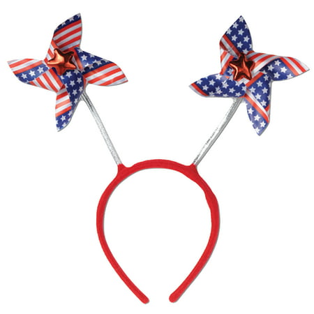 Patriotic Pinwheel Boppers Adult Halloween Accessory