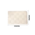 thumbnail image 3 of Bathroom Water Absorbing Door Mat Convenient Wash Lightweight Fabric Water Absorption Non Slip Floor Mat, 3 of 6
