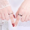 thumbnail image 2 of Couples Rings For Women Men Matching Best Friend Trendy Promise Ring Set For Teens Thumb Jewelry Engagement, 2 of 10