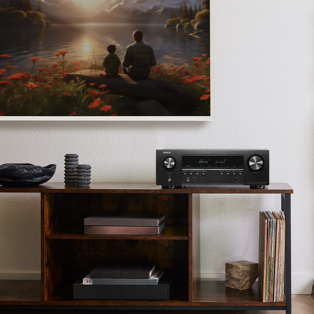 Denon AVR-S670H 5.2 Channel 8K Home Theater Receiver with Dolby TrueHD Audio, HDR10+, and HEOS Built-In - image 2 of 10