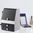 thumbnail image 5 of Makeup Organizer Make up Holder Display Case 3 Tier Cosmetic Organizer Cosmetic Storage Case for Skincare Hair Accessories Vanity Countertop, 5 of 7