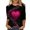 501_Black, variant on Kaondbfi Valentine Shirts for Women Love Heart Tshirt Valentine's Tee Shirt Casual Lover 3/4 Sleeve Sleeve Tops Surprise Gifts for Your Darling
