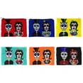 thumbnail image 4 of Day of the Dead Skeleton Couple Czech Glass Seed Beaded Coin Purse Zipper Pouch - Womens Fashion Handmade Bags Themed Travel Accessories, 4 of 4