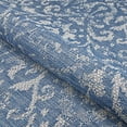 thumbnail image 6 of Couristan Marseille St. Marcel Indoor/Outdoor Area Rug, 5'3" x 7'6", Blue, 6 of 8
