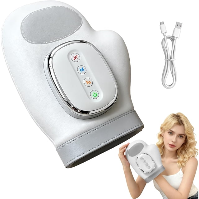 4-in-1 Wireless Hand Massager, 2026 Updated Hand Massager with Heat and Compression, 3 Modes 4 Temperatures&5 Levels Intensities,15 Min Timer, The Best Gift Wins
