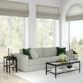 thumbnail image 4 of Evelyn&Zoe Alexis Rectangular & Square Nested Side Table, Nickel, 4 of 8