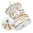 thumbnail image 2 of 1pc Merry-Gi-Round Music Box Dibujos animados Melody Box Adorno de escritorio Regalo de cumpleaños, 2 of 5
