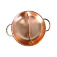 thumbnail image 4 of Olla Shabu Shabu Macarena Dividida para Estufa de Inducción y Gas 36cm Cobre, 4 of 8