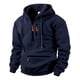 thumbnail image 1 of pstuiky camisa de manga larga para hombre, Sudadera con capucha de manga larga de color liso para hombre camisetas de hombre xxxl, 1 of 6