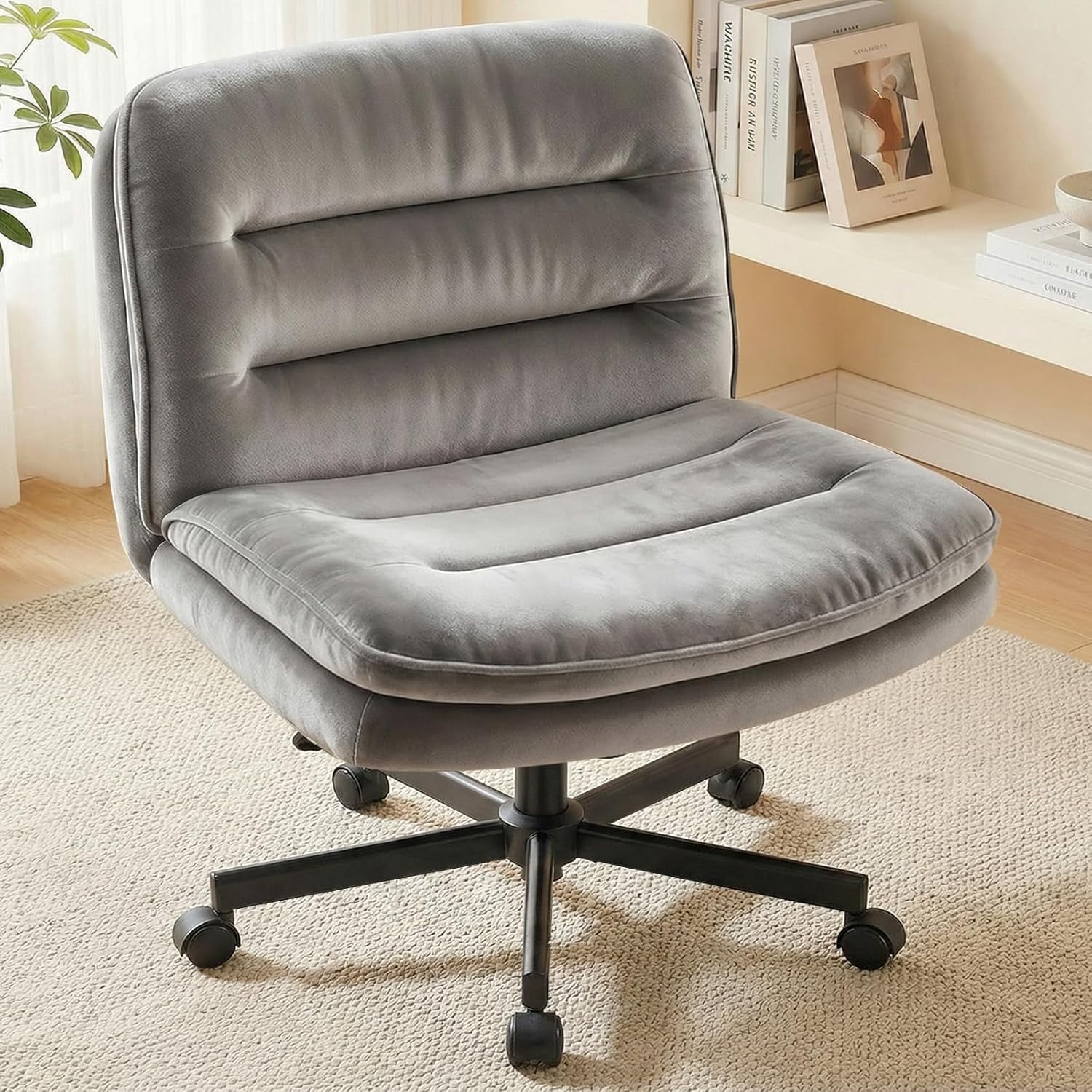 criss cross office chair with product