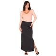 thumbnail image 3 of Womens Side Slit Maxi Skirt, 3 of 10