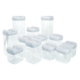 thumbnail image 1 of Set de Recipientes Herméticos HW HOME con Tapa Blanca 12 Piezas, 1 of 5