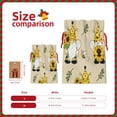 thumbnail image 3 of Naloa Gnomes Bees And Sunflowers Drawstring Christmas Bags, 3D Xmas Gift Bags, Christmas Wrapping Bags, Xmas Goodie Bags, Treat Pouch Bags, Party Favor Bags-Medium, 3 of 9