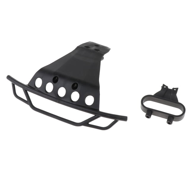 Parachoques de guardia negro Zulema para Slash 4x4 HQ727 Parachoques delantero RC