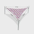 thumbnail image 2 of Covers & all Sun Shade Sail Triangle, Made of 8 oz, Waterproof & Tear-Resistant Shade Print Fabric with Curved Sail Sides (16' x 16' x 16', Geometric - Pattern 3), 2 of 8
