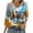 C Multicolor Blouses, variant on YUGYXL 3/4 Sleeve Dressy Tops for Women Flowy Casual Woman Tshirts Outfits Multicolor Blouses L