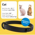 thumbnail image 2 of Collar para gatos Nuvuq Silicone Soft Comfortable Breakaway Black, 2 of 8