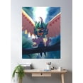 thumbnail image 2 of Decidueye Poster Wall Art, Modern Wall Decor, 8x12 UNFRAMED, 2 of 3