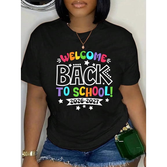 Welcome Back to School 2026 First Day Teachers Students T-Shirt