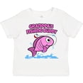 thumbnail image 3 of Inktastic Grandpa's Fishing Buddy (pink) Girls Toddler T-Shirt, 3 of 5
