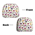thumbnail image 3 of Headrest Covers for Cars Accessories Interior for Women Men 2Pcs - Tulips Flowers Purple Petal Head Rest Cover for Car Decorations, Car Headrest Cover for Car Decor Interior, 3 of 8