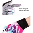 thumbnail image 2 of Gants de Baseball à Doigts Complets Gants de Softball Gants de Cyclisme Mitaines de Vélo Rose, 2 of 6