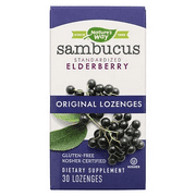 Nature's Way, Sambucus, Standardized Elderberry, Original Lozenges, 30 Lozenges