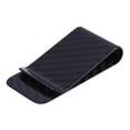 thumbnail image 1 of Slim Carbon Fiber Money Clip Matte Black Credit Card Holder Wallet Organizer Sunnimix Money Clip, 1 of 3